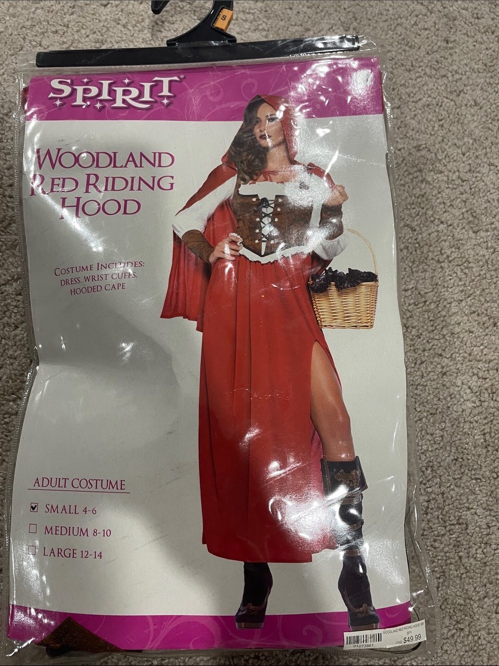 Spirit Woodland Red Riding Hood Women’s Costume - Red